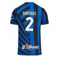 Inter Milan Denzel Dumfries #2 Domaci Dres 2024-25 Kratak Rukav